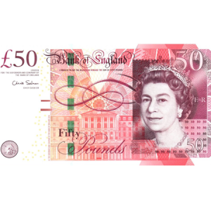 50 pound note